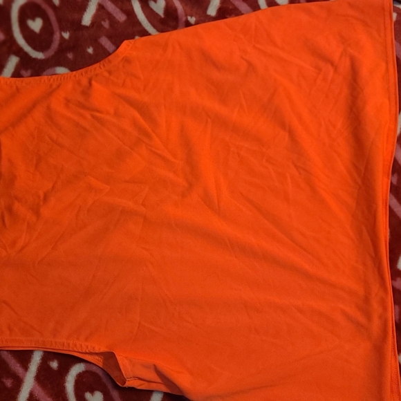 Gymshark training midi tank, size small, orange - Picture 8 of 8